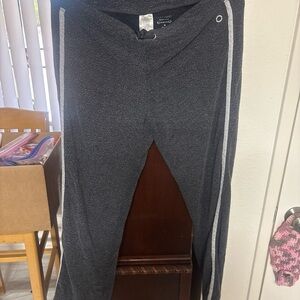 Calvin Klein Charcoal Joggers with Light Stripes